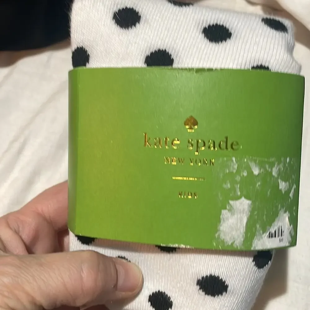 Kate spade 4/5 and Deux par Deux tights bundle nwt polka dot and mixed print